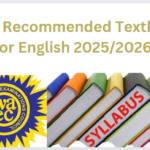 WAEC Recommended Textbooks for English 2025/2026
