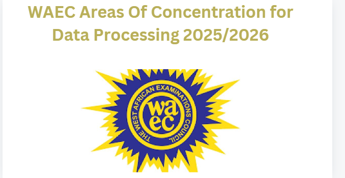 WAEC Areas OF Concentration For Chemistry 2025/2026