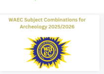 WAEC Subject Combinations for Archeology 2025/2026