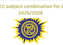 WAEC subject combination for Law 2025/2026