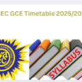 WAEC GCE Timetable 2025/2026
