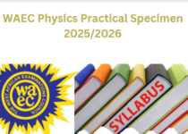 WAEC Physics Practical Specimen 2025/2026